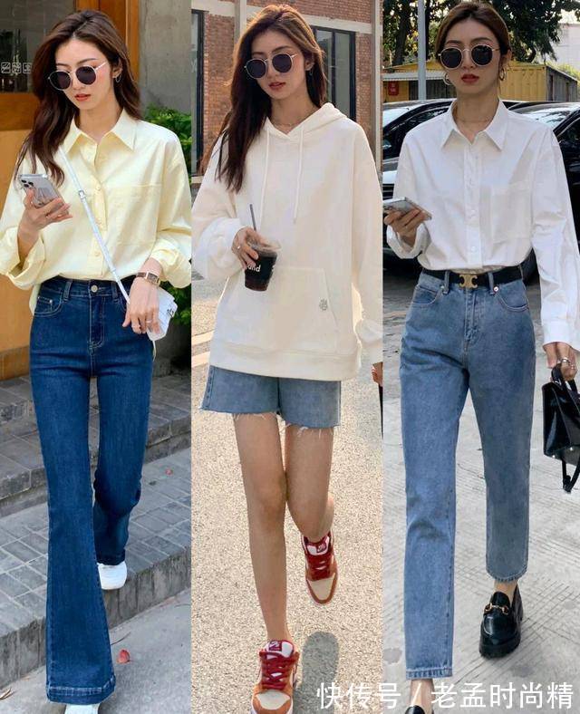 女人味 经典百搭款裤装,简约西装裤能穿出女人味,高腰开叉裤今年最流行