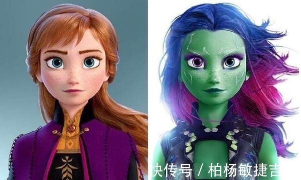 绯红女巫|当冰雪奇缘碰到复联,艾莎女王COS三个角色,安娜变黑寡妇