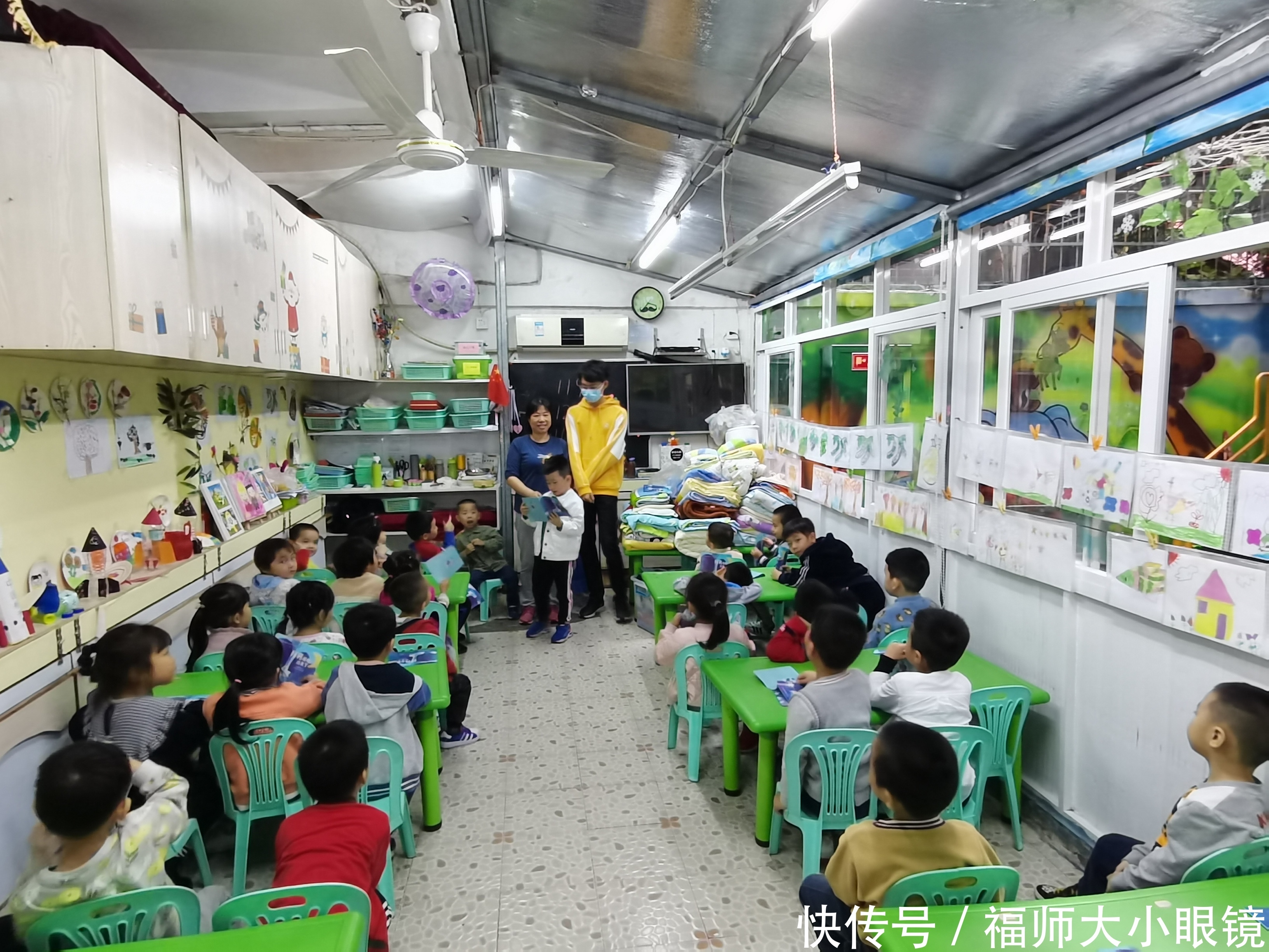 学部|扎根沃土，孜孜育新苗——福师大教育学部2019级小学教育四班团支部访察新晖幼儿园