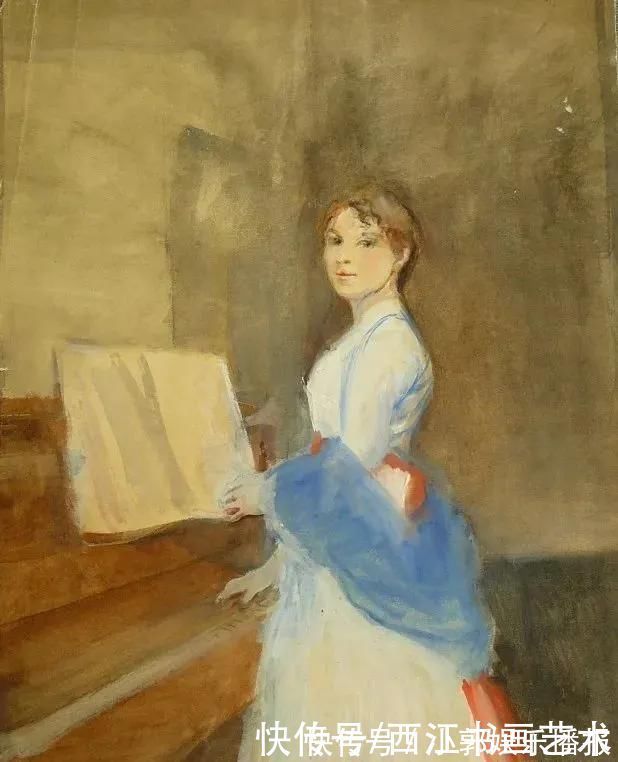 麦克沃伊&有质感的水彩肖像:英国画家亚瑟.麦克沃伊作品选