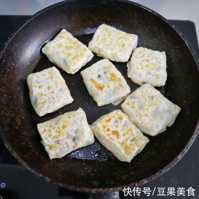 春季时令尝鲜野菜??荠菜素春卷??低脂少油版