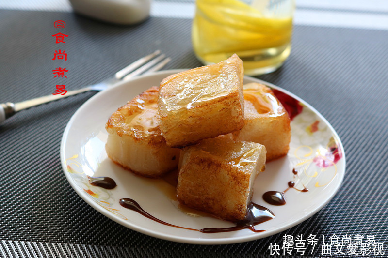 点心|此款点心特简单，煎一煎5分钟出锅，香酥软糯，一人能吃下一袋
