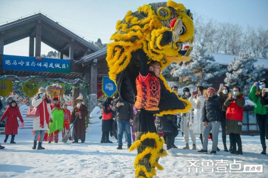 齐鲁雪乡|惊现“金钱豹”跑马岭·齐鲁雪乡成冬季网红打卡地