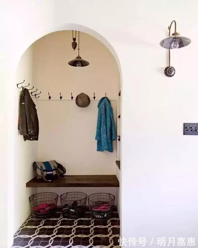 鞋子|玄关空间够大,可以做个衣帽间,换鞋子换衣服都方便