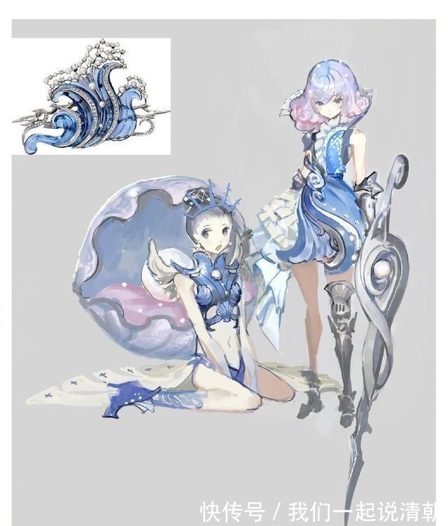 拟人|饰品拟人成帅哥美女,阿拉丁神灯重出江湖,海浪胸针太美了