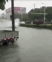 |搞笑GIF:一转身美美哒