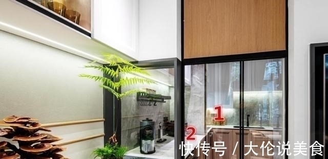 中西|小户型不要再硬塞岛台了,10m长橱柜一分为三,中西双厨都满足