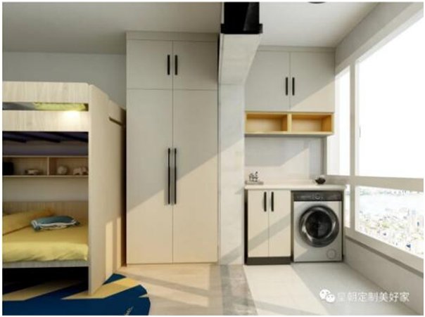 米兰|皇朝全屋定制：这样实用的设计，就算家里只有60平也很合适