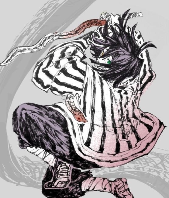 画师绘制|日本画师速写《鬼灭》同人,笔触简单却活灵活现,这就是大师吧?