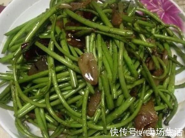 乡下常见野菜,炒腊肉肥而不腻口感很好,有多少人吃过呢?