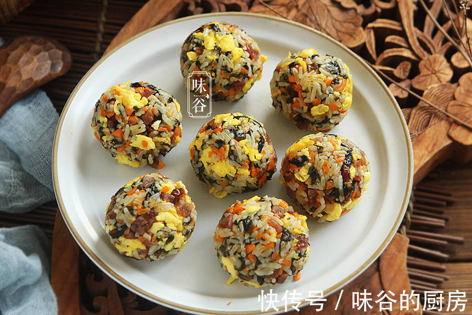 胡萝卜|孩子长个多吃这饭团,简单省事营养多,给身体添动力,孩子更高挑