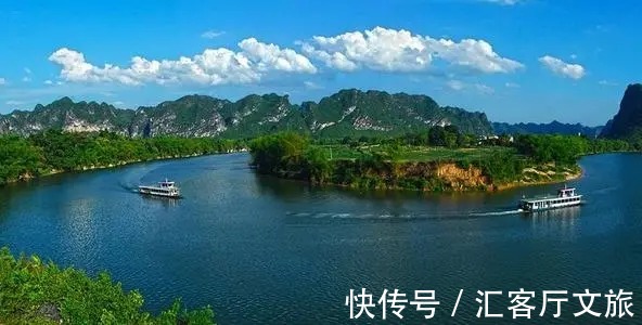 花山岩画景区|比桂林人少，比荔波精致，这座广西小城才是隔世的世外桃源！