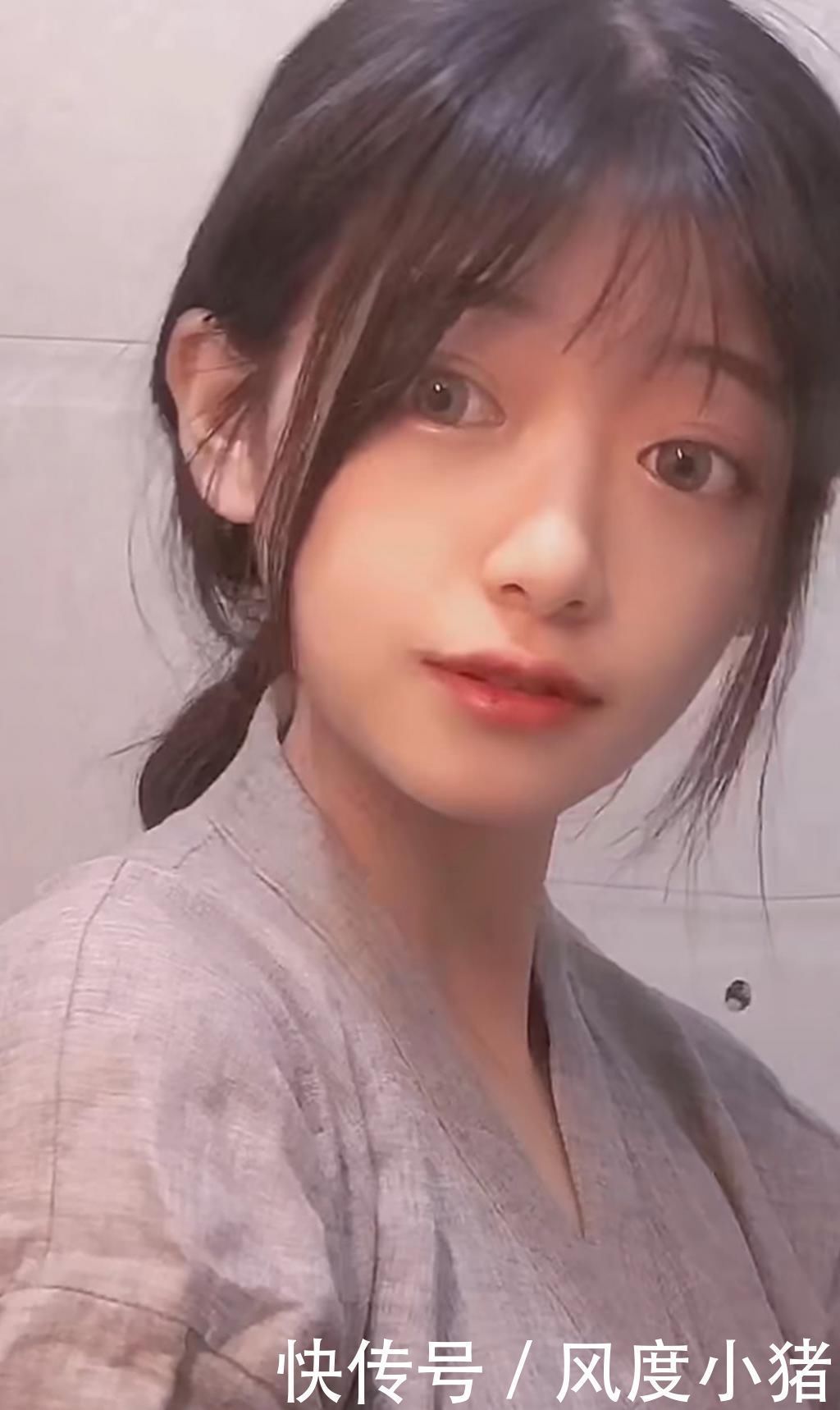 天使|小姐姐仿妆“小千代”,被吐槽装嫩,看到成品这脸被天使吻过