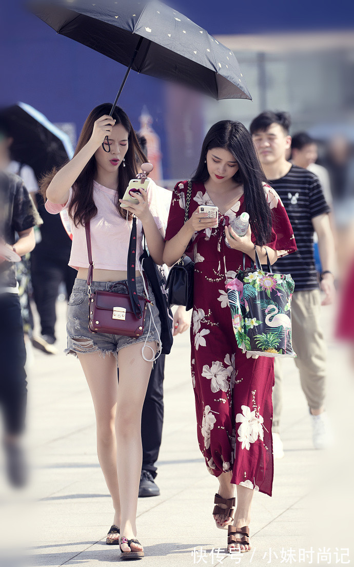 美衣 重庆街拍,这几款美衣掀起潮流感,美出天际
