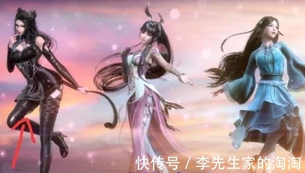 朱竹清|斗罗大陆:三美秋日新造型公开,小舞“花瓣裙”瞩目,朱竹清太顶了!