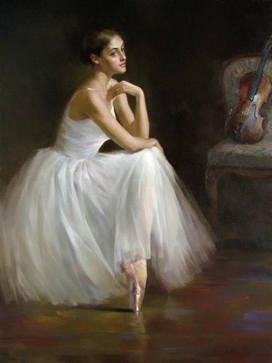 人物!美国华裔广州美术学院画家凯尔文雷人物油画