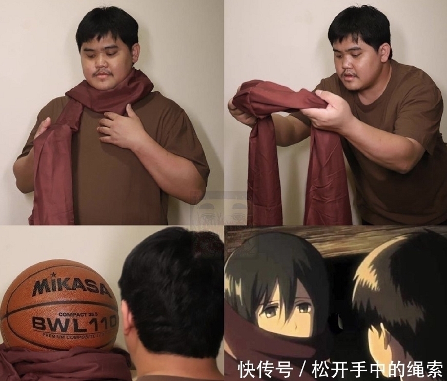 艾伦|泰国小哥进击的巨人系列,还原度过高,马趴这是在模仿他吧?