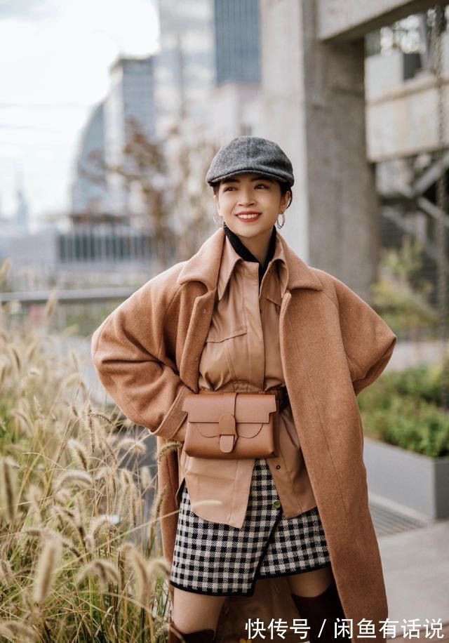 打底衫 三木又穿火了一种新搭配:叫“上身加法,下身减法”,时髦还保暖