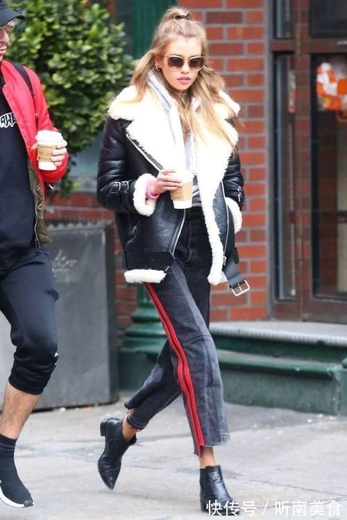 穿搭 最近流行一种穿法,叫“短靴+长裤”,显高显腿长,很适合小个子