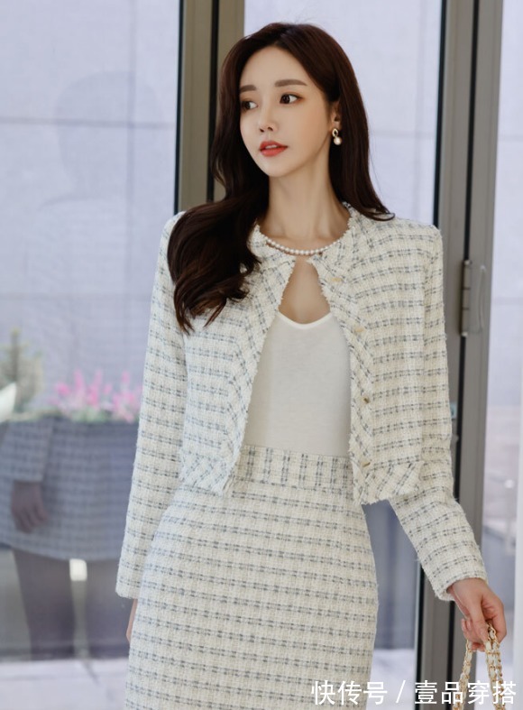 时尚搭配|女神孙允珠的时尚搭配：波旁王朝巴黎复古小香风西装