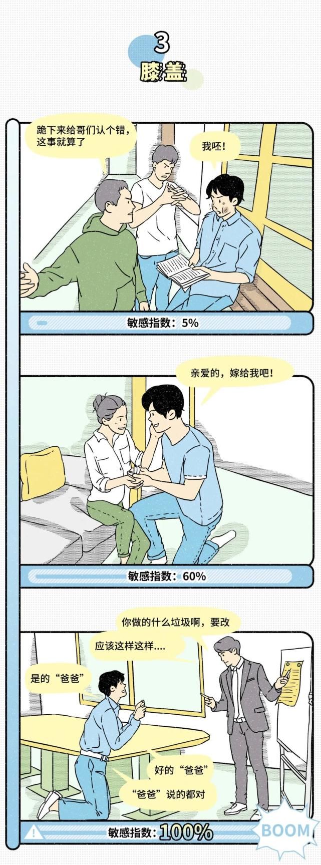 耳根子|漫画：男人耳根子太软