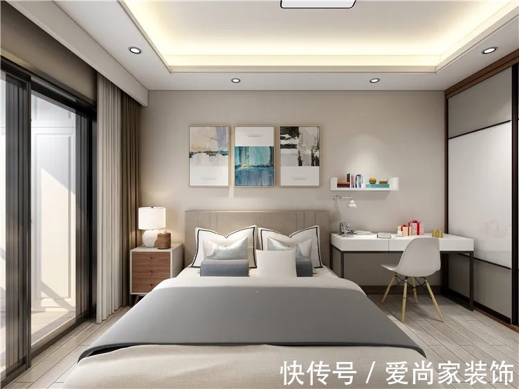 灰白+原木,简约风爱好者看过来|爱尚家装饰装修效果图 | 灰白+