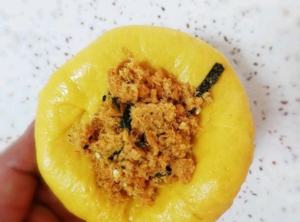 超美味的南瓜面包,粗粮烘培有营养,在家自己就能做