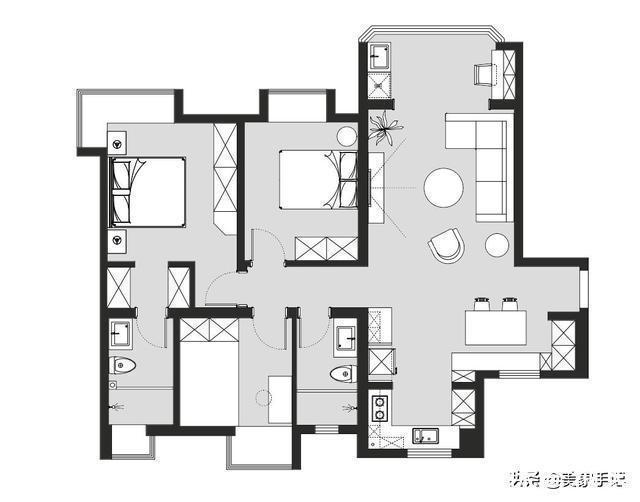 海基布|等我换房了，一定学她背景墙不做任何造型，却提高了品质与幸福感
