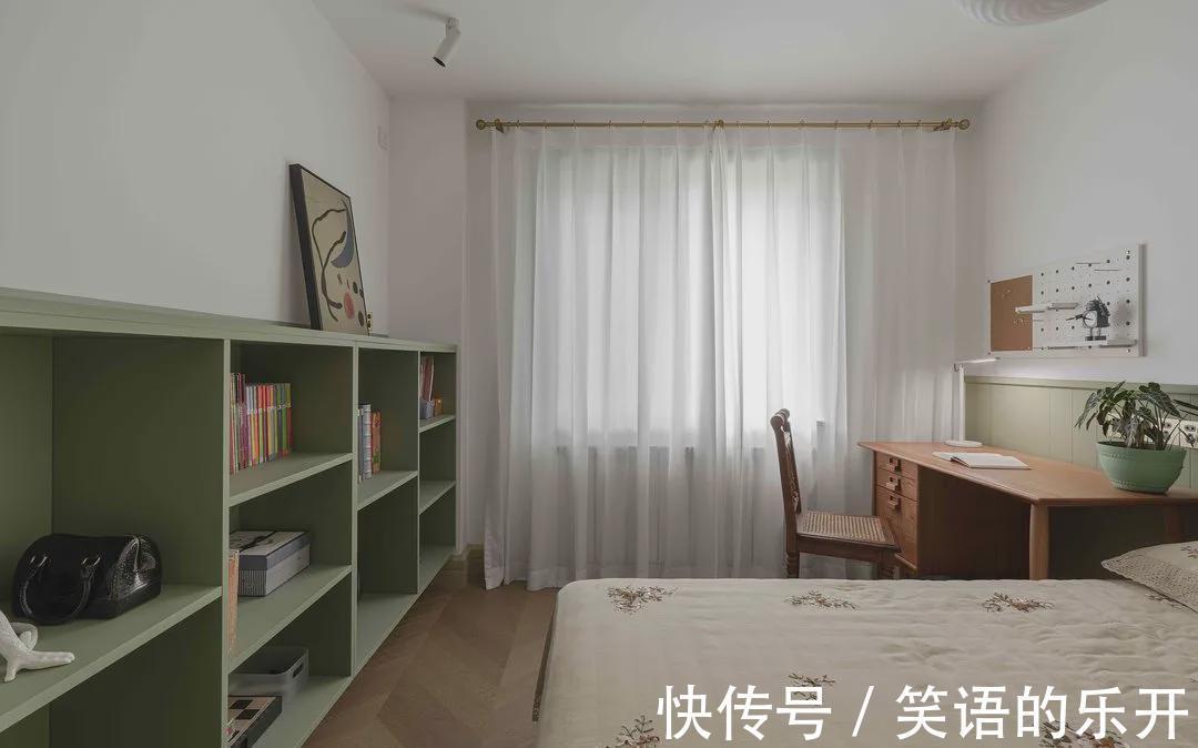 餐厅|90㎡旧屋变复古两居,推开门重回90年代的家