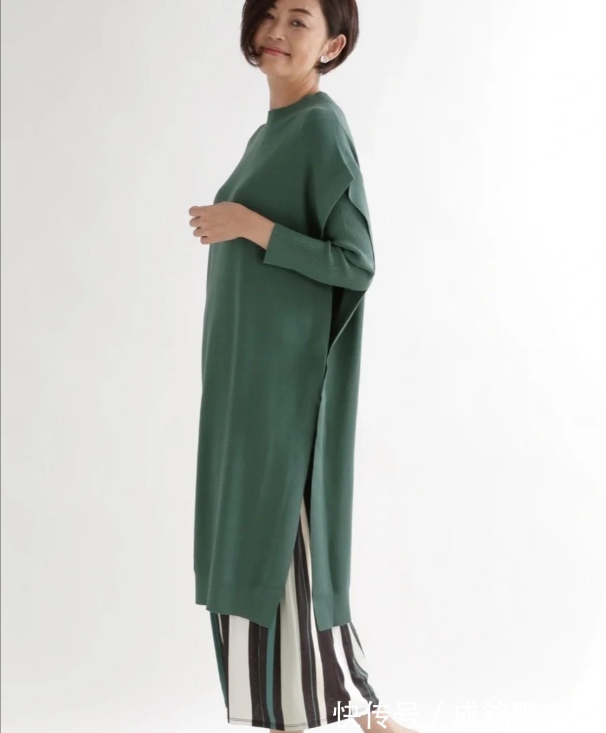 女士 既然已经变老,更要穿得出彩,学会这几种搭配方法,时髦又显年轻