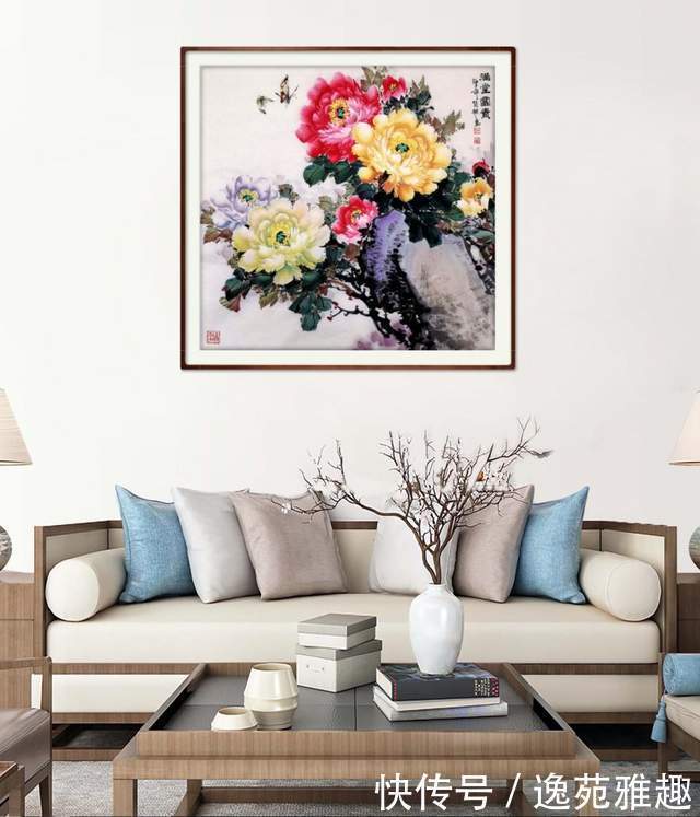 【画作欣赏】心中牡丹开,处处是暖阳,画家王润之作品欣赏