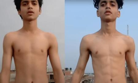 小伙|瘦小伙尝试每天跳绳2000下，坚持半个月，看跳绳效果怎么样