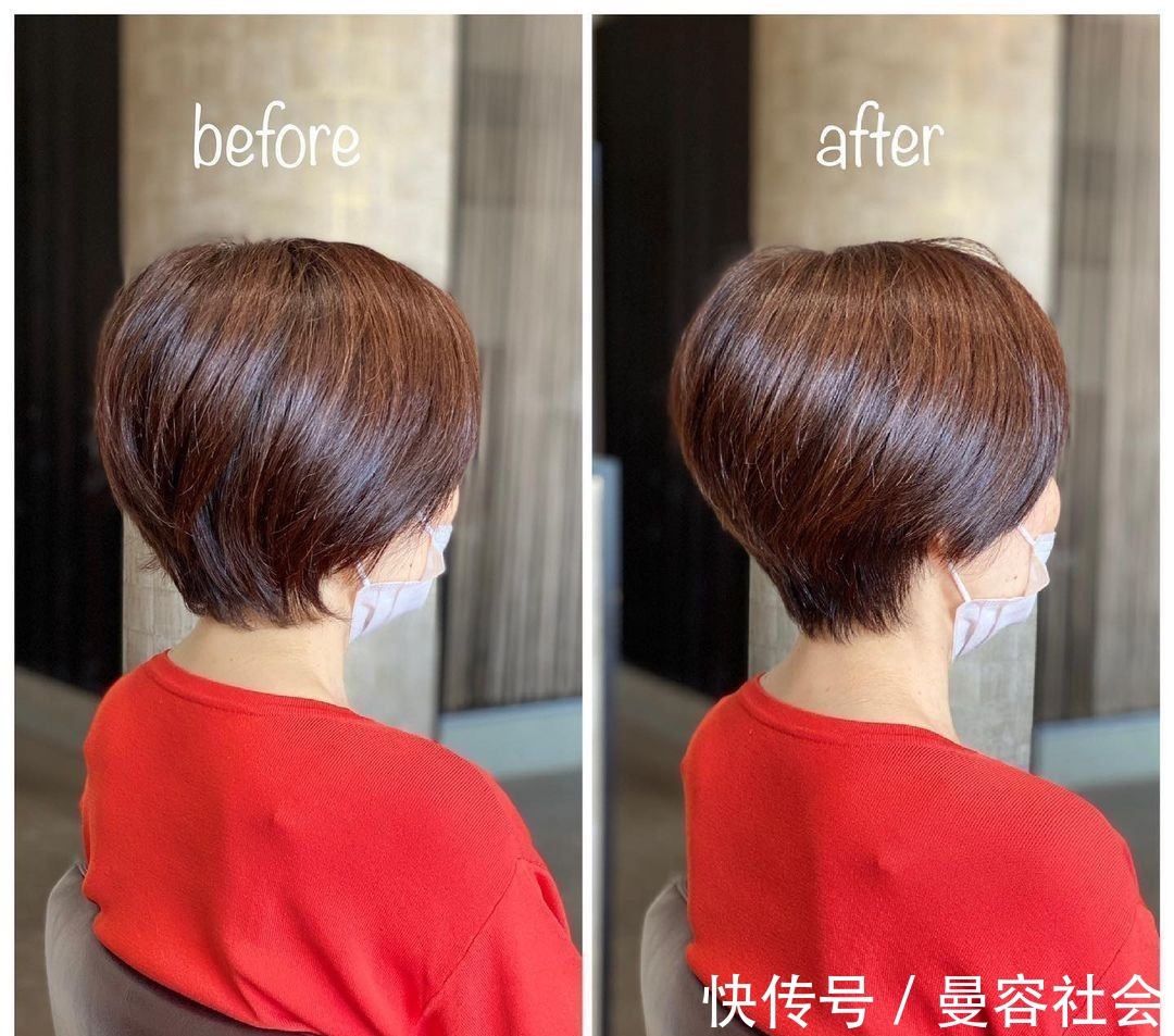 染发 发型这样换,效果就是不一样,美到就像变个人