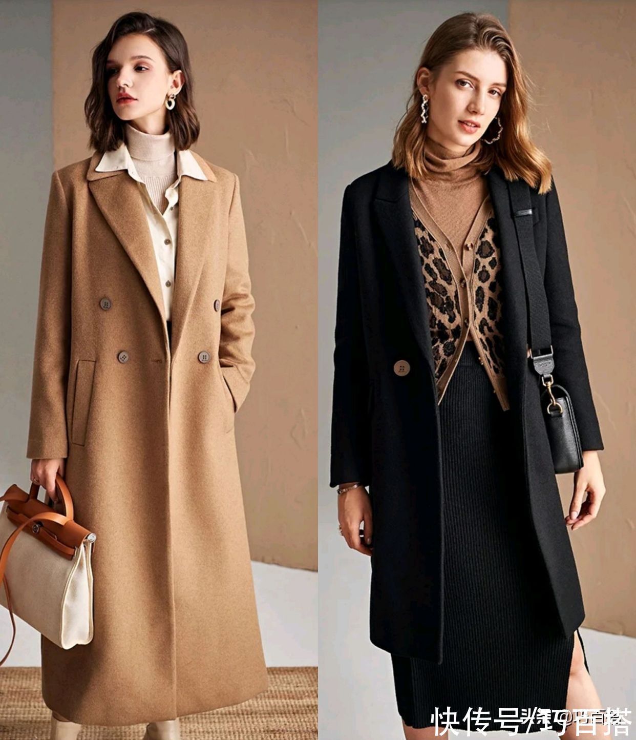 针织衫 光会选大衣是不够的,穿好内搭也很重要,经常穿这3种时髦又气质