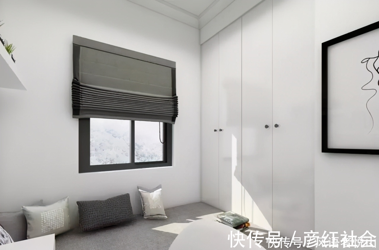 小户型|36㎡两房两厅的小房，还有衣帽间，看完她家的设计我家也有救了！