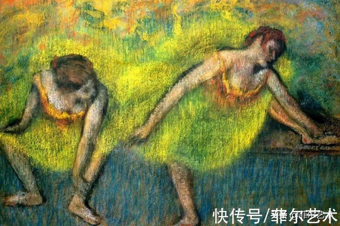安格尔$法国艺术大师埃德加·德加舞女125幅油画作品,美翻了