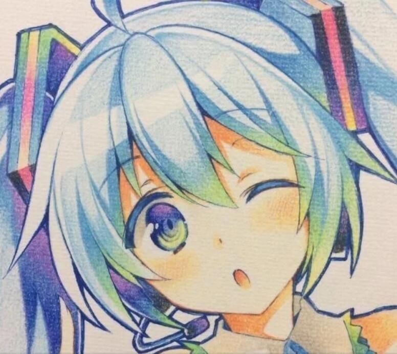 画笔|这是什么“神仙画笔”？居然能画出彩色渐变的初音未来！