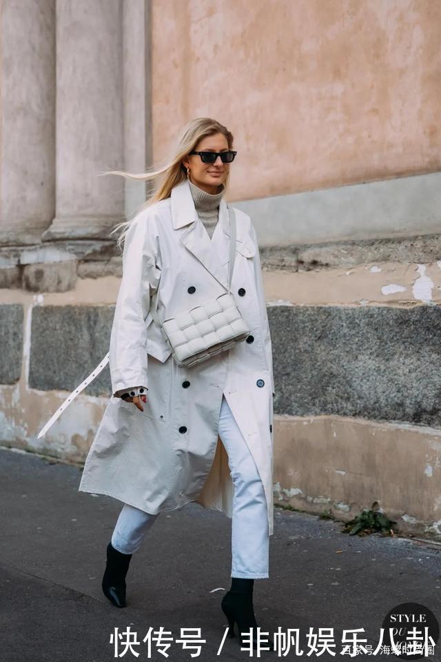 大衣，还是白色最气质！