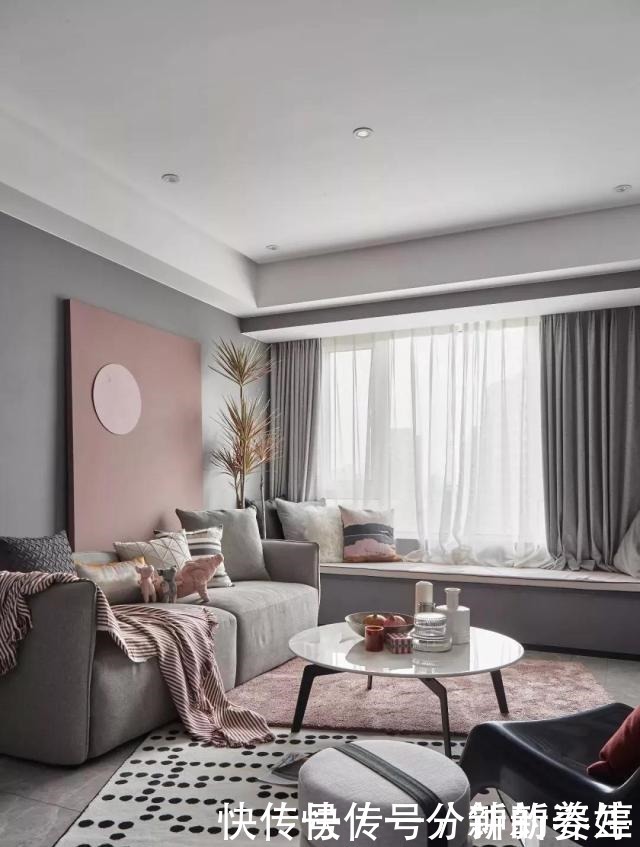 背景墙|新房终于完工,一进门就被电视墙迷住,飘窗不是一般的漂亮!晒晒!