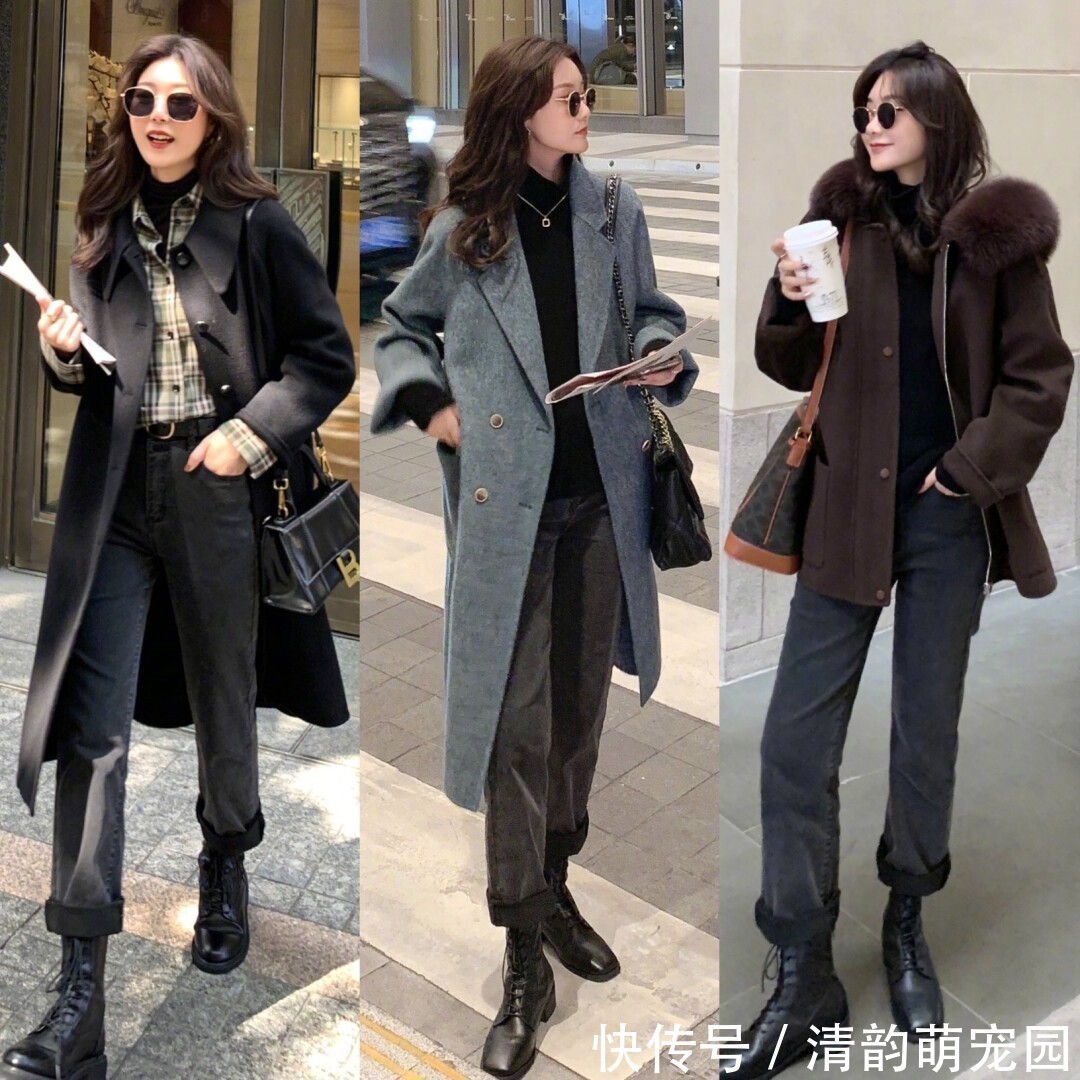 韩国女生的过冬示范,由内到外气质又好看,照着穿化臃肿为时髦