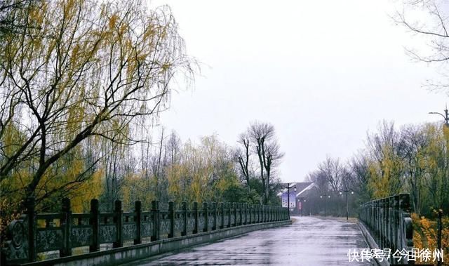 江苏徐州:春至潘安湖~烟雨朦胧风景如画