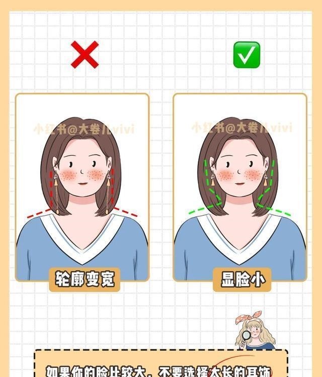 配饰 你是什么脸型,就戴什么耳饰丨耳环选款&搭配技巧