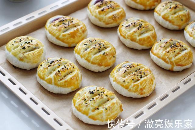 自制传统中式糕点，无需黄油也能层次分明，咬一口酥得掉一地渣！