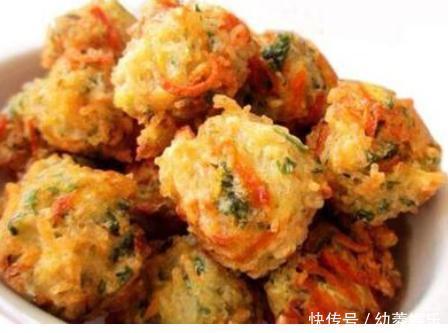  萝卜素丸子，简单好吃，家里人都喜欢，挑食的你也不会说不好吃