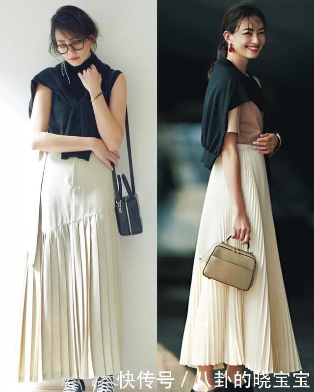 早秋|40岁女人美不美看气质,早秋穿衣把握优雅与质感,想不出彩都难