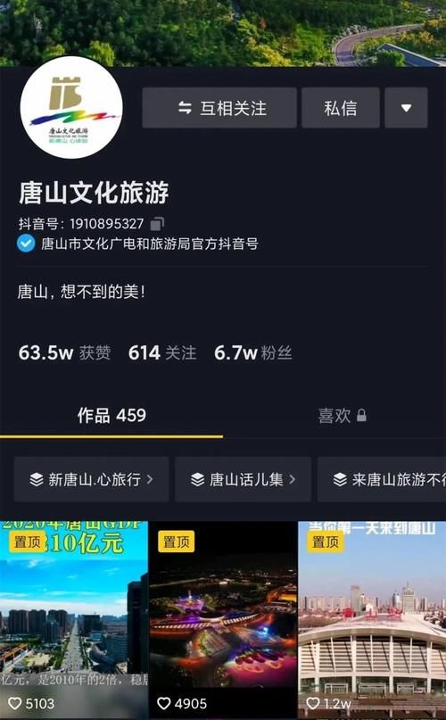 低薪|播放破亿！2020年唐山文化旅游抖音载誉而归