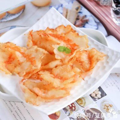 玉米淀粉|超下饭的煎虾片「宝宝辅食」，一学就会