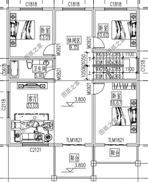 三合院|乡村普通别墅房子户型图,这几款最受农村朋友的青睐,一起来看看吧