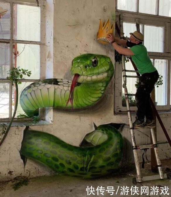 涂鸦$令人惊叹的错觉体验!30个逼真的街头涂鸦艺术太神奇