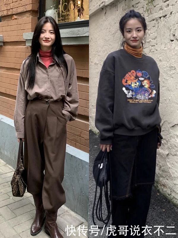 打底衫别总穿黑白灰，春季减龄还得靠彩色，单穿叠穿时髦又优雅